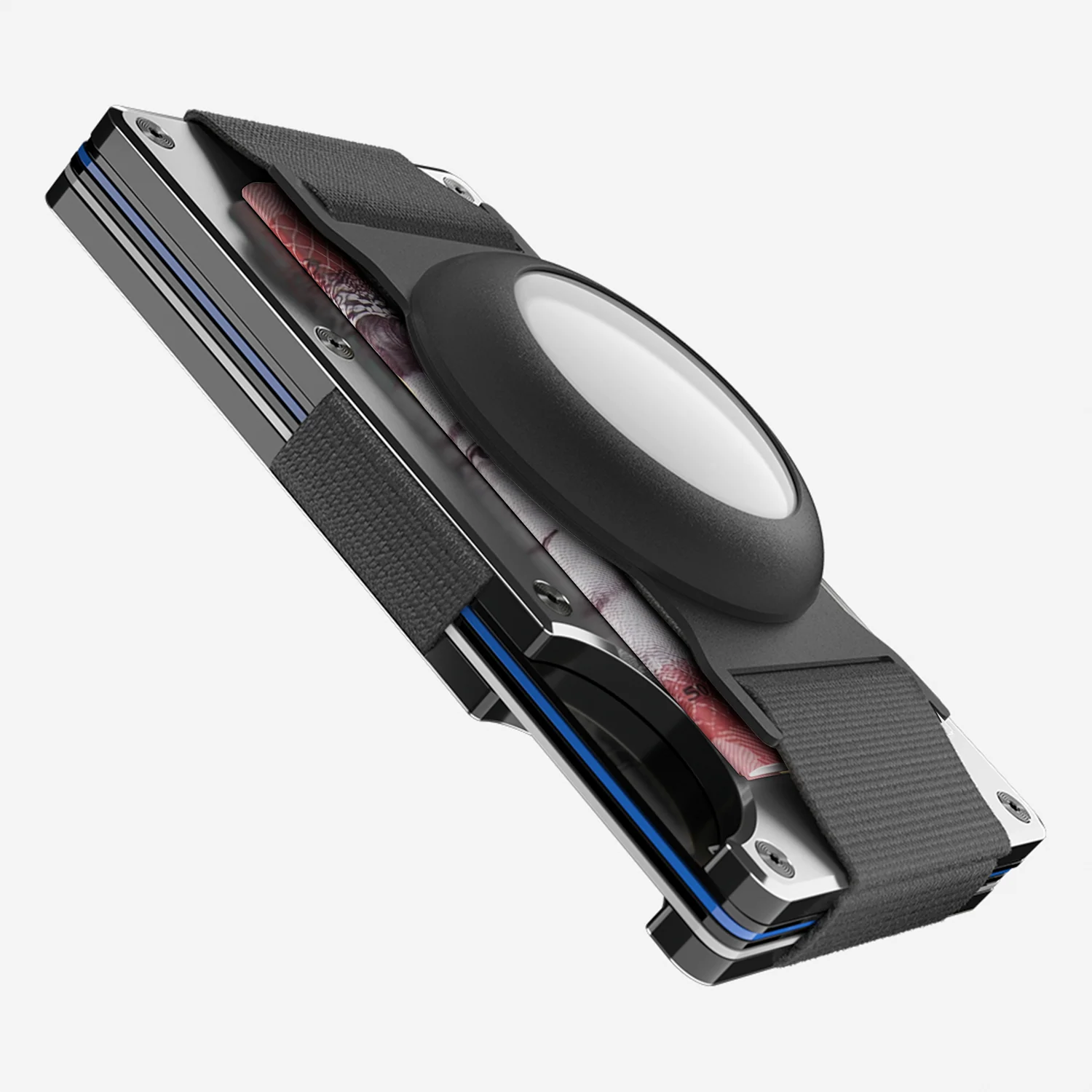 AirTag Cash Strap - Black - Image 4