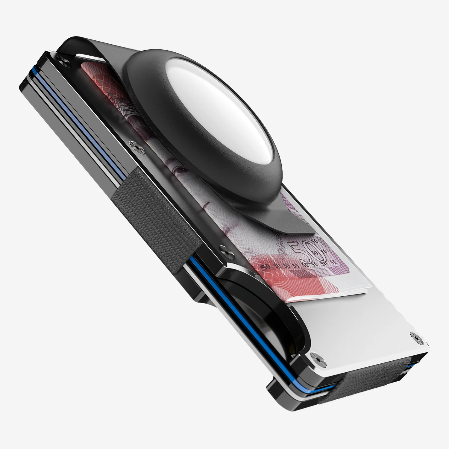 AirTag Money Clip - Black - Image 3