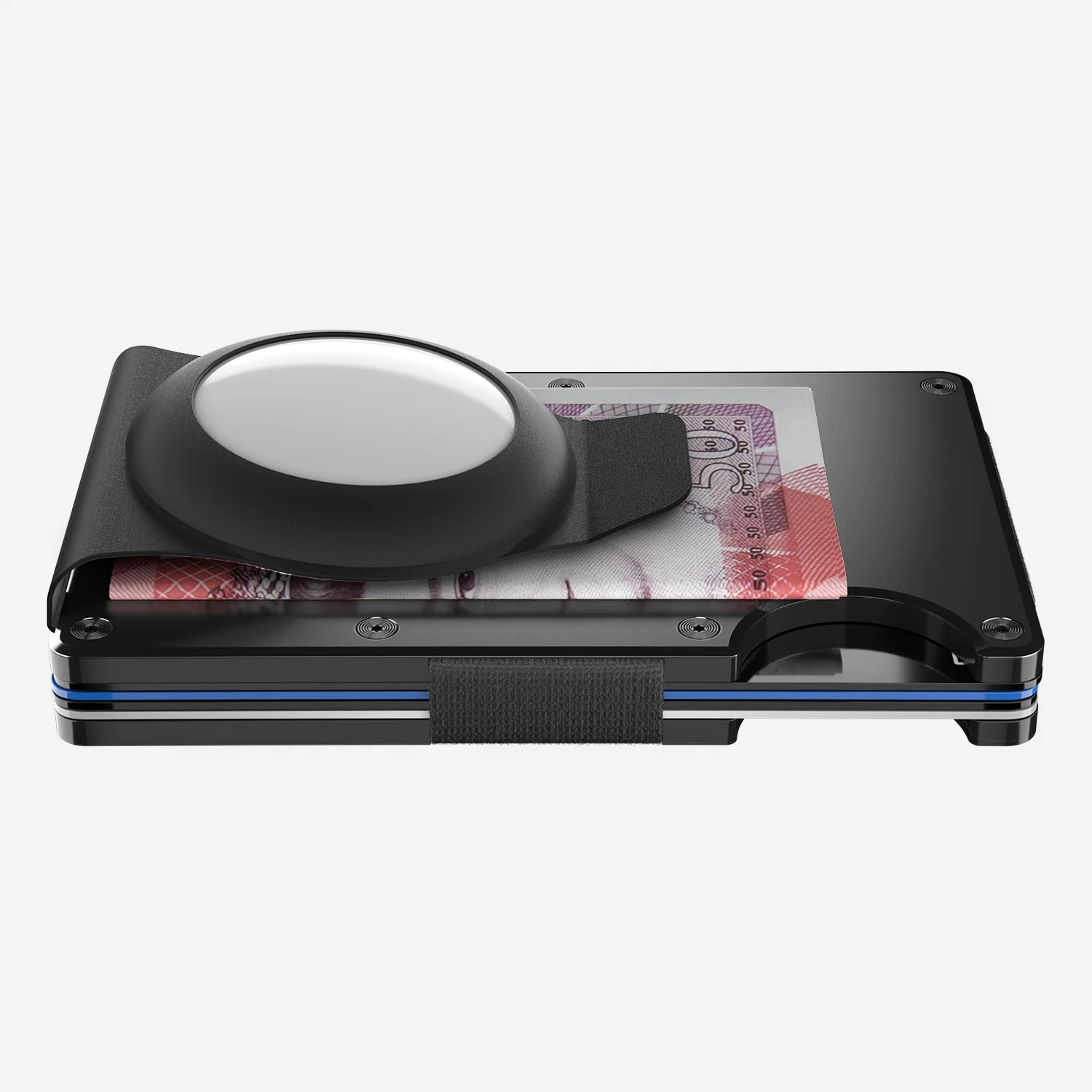 AirTag Money Clip - Black - Image 4