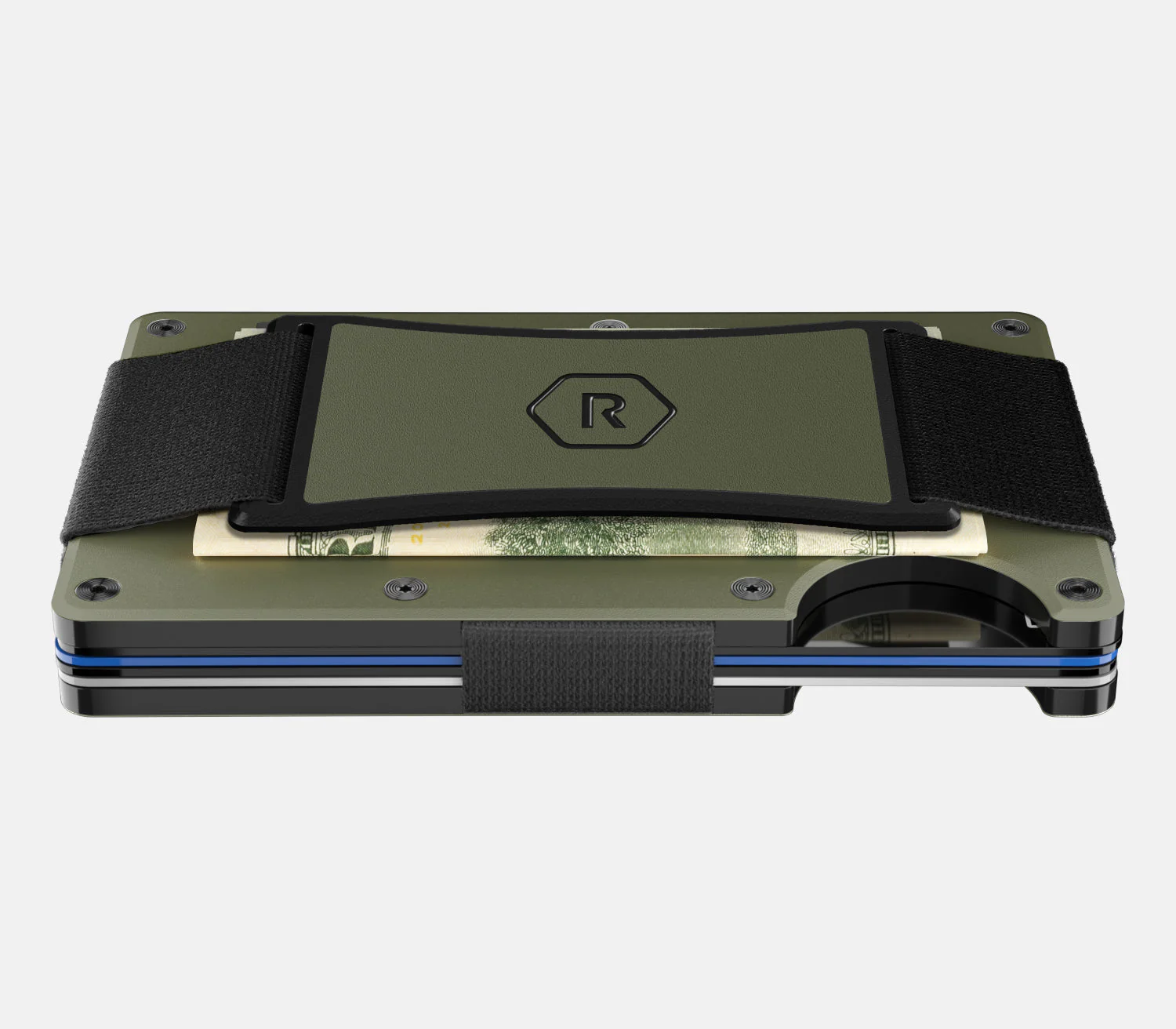 Ridge Wallet - Matte Olive - Image 3