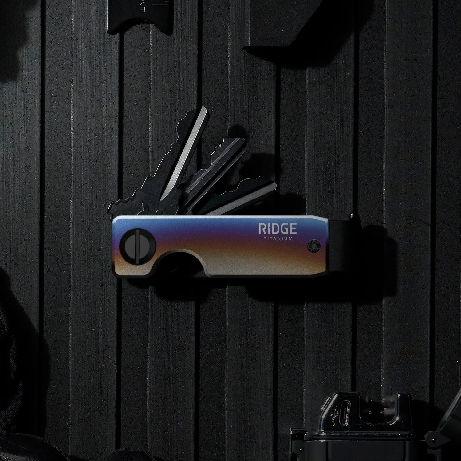 Ridge KeyCase - Burnt Titanium - Image 5