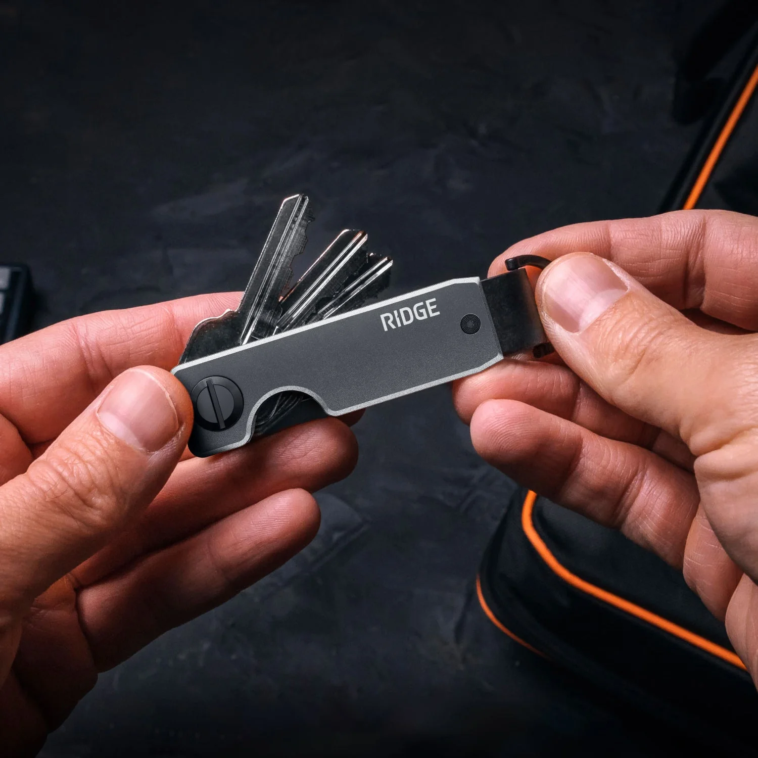 Ridge KeyCase - Gunmetal - Image 6