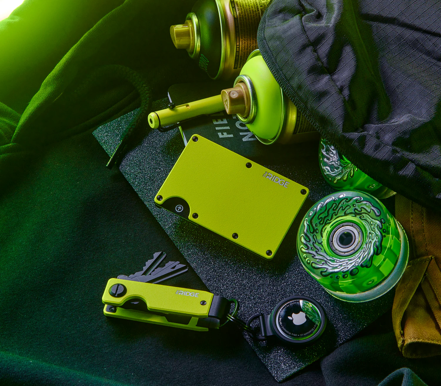 Ridge Wallet - Hyper Lime - Image 5