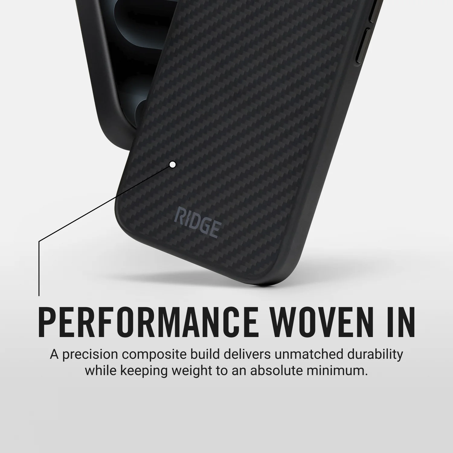 Ridge Phone Case - Carbon - iPhone 15 Pro Max - Image 8