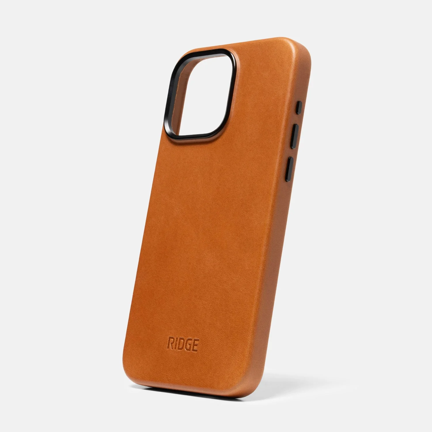 Ridge Phone Case - Tobacco Brown Leather - iPhone 15 Pro Max - Image 7