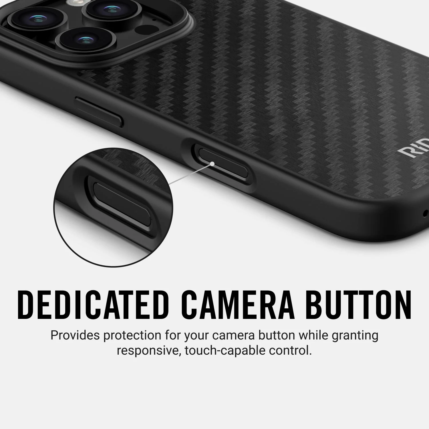 Ridge Phone Case - Carbon - iPhone 16 Plus - Image 11