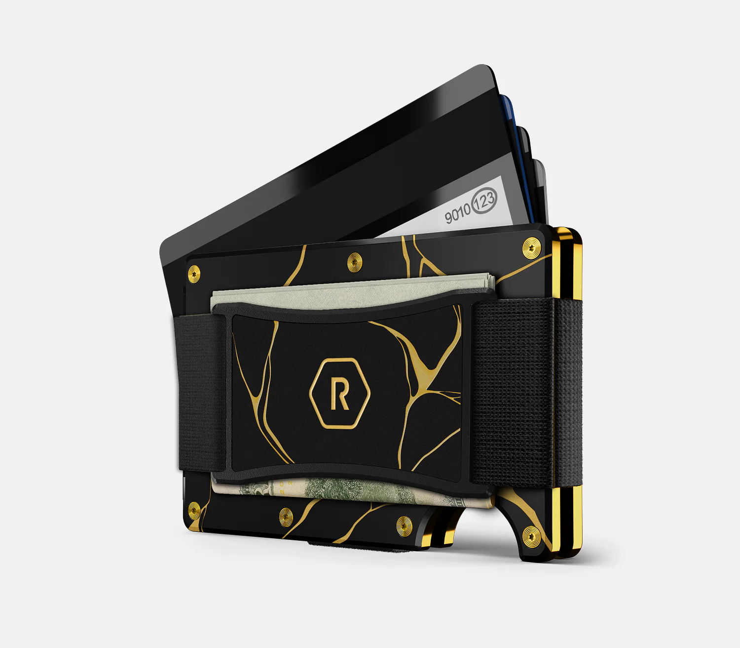 Ridge Wallet - Kintsugi - Black - Image 3