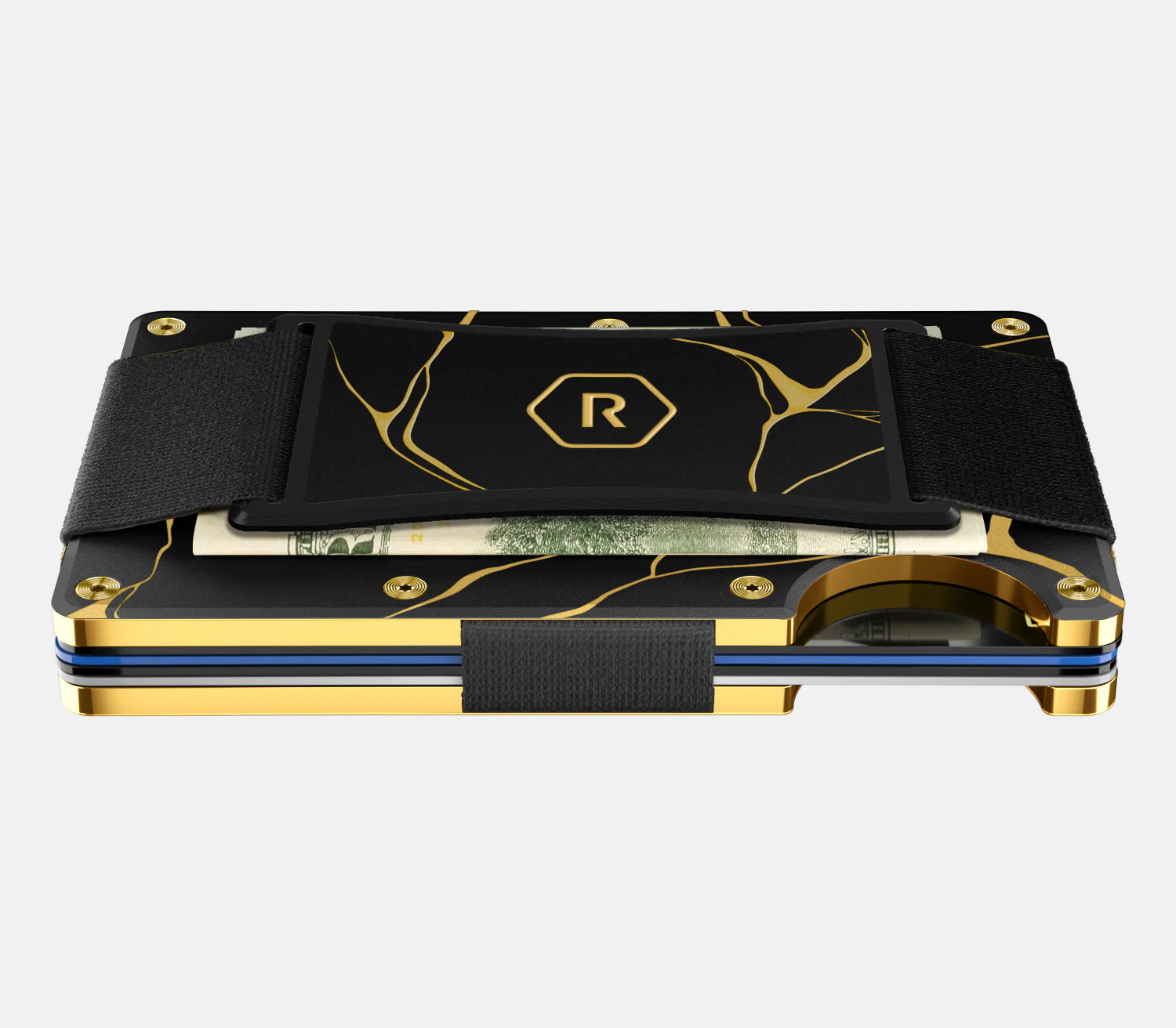 Ridge Wallet - Kintsugi - Black - Image 4