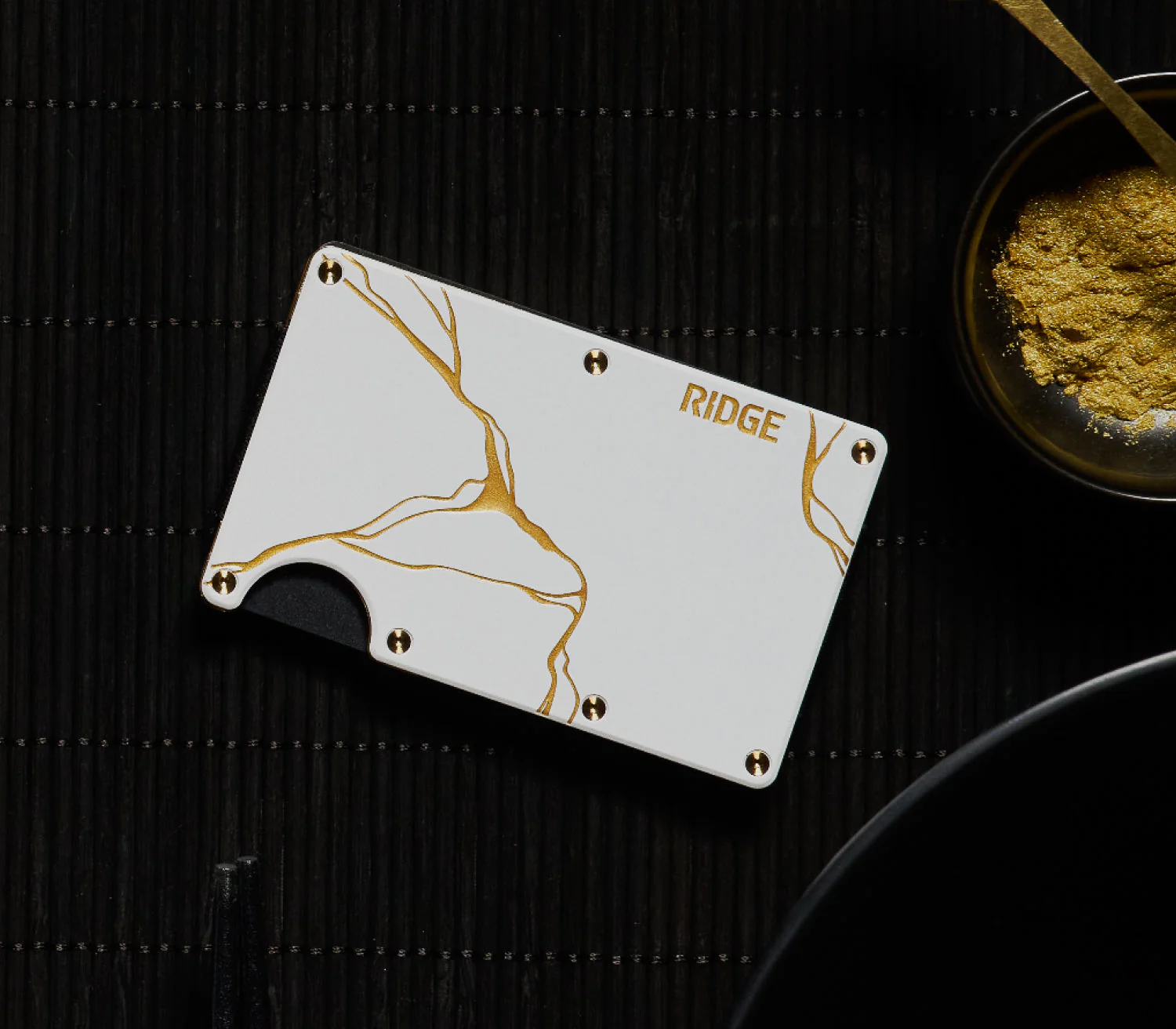 Ridge Wallet - Kintsugi - White - Image 6