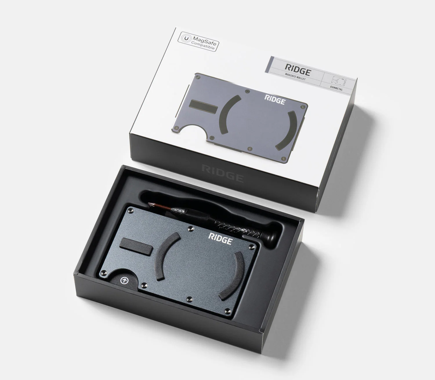 Ridge Wallet For MagSafe - Gunmetal - Image 7