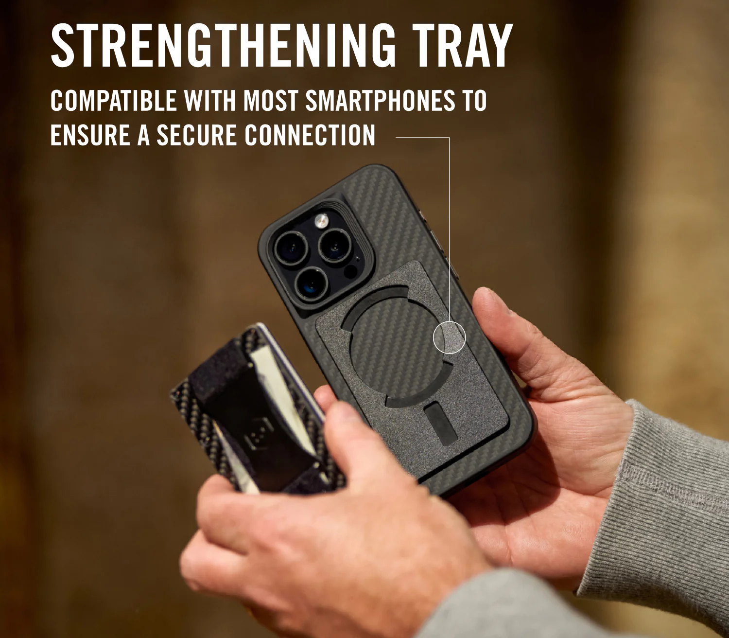 Ridge Wallet For MagSafe - Matte Olive - Image 5