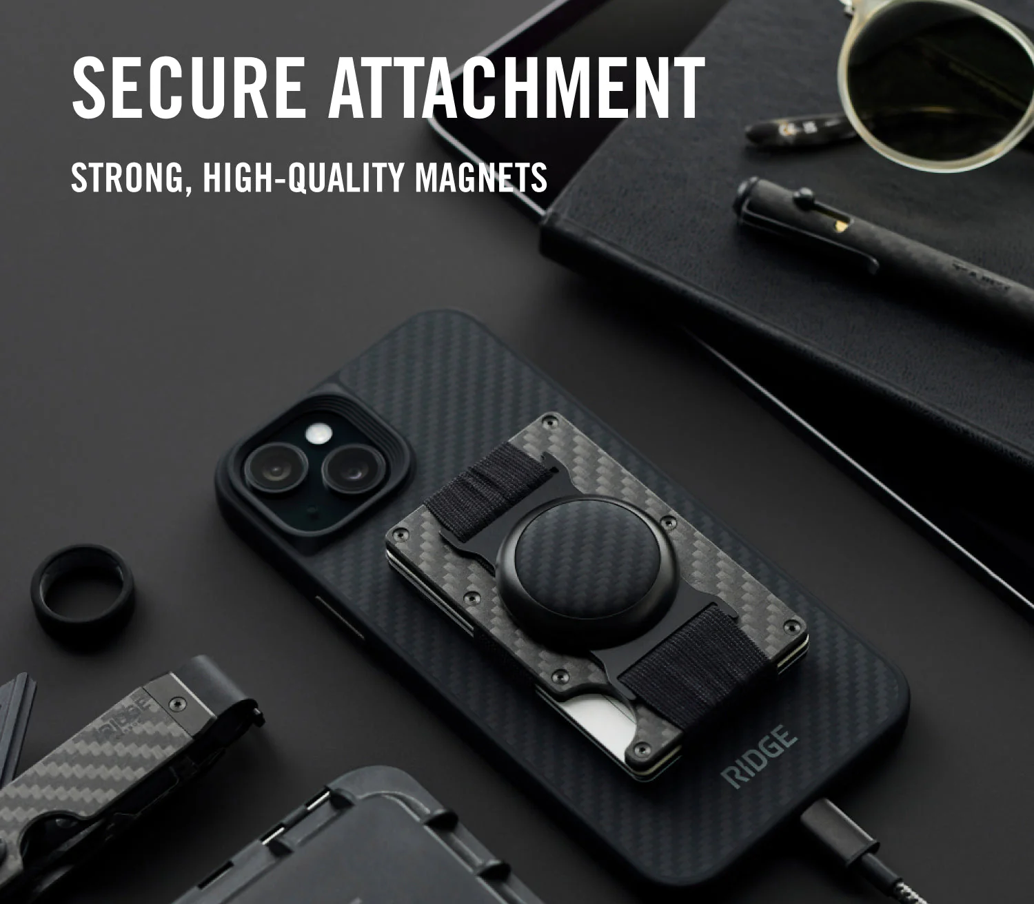 Ridge Wallet For MagSafe - Voodoo Green - Image 5