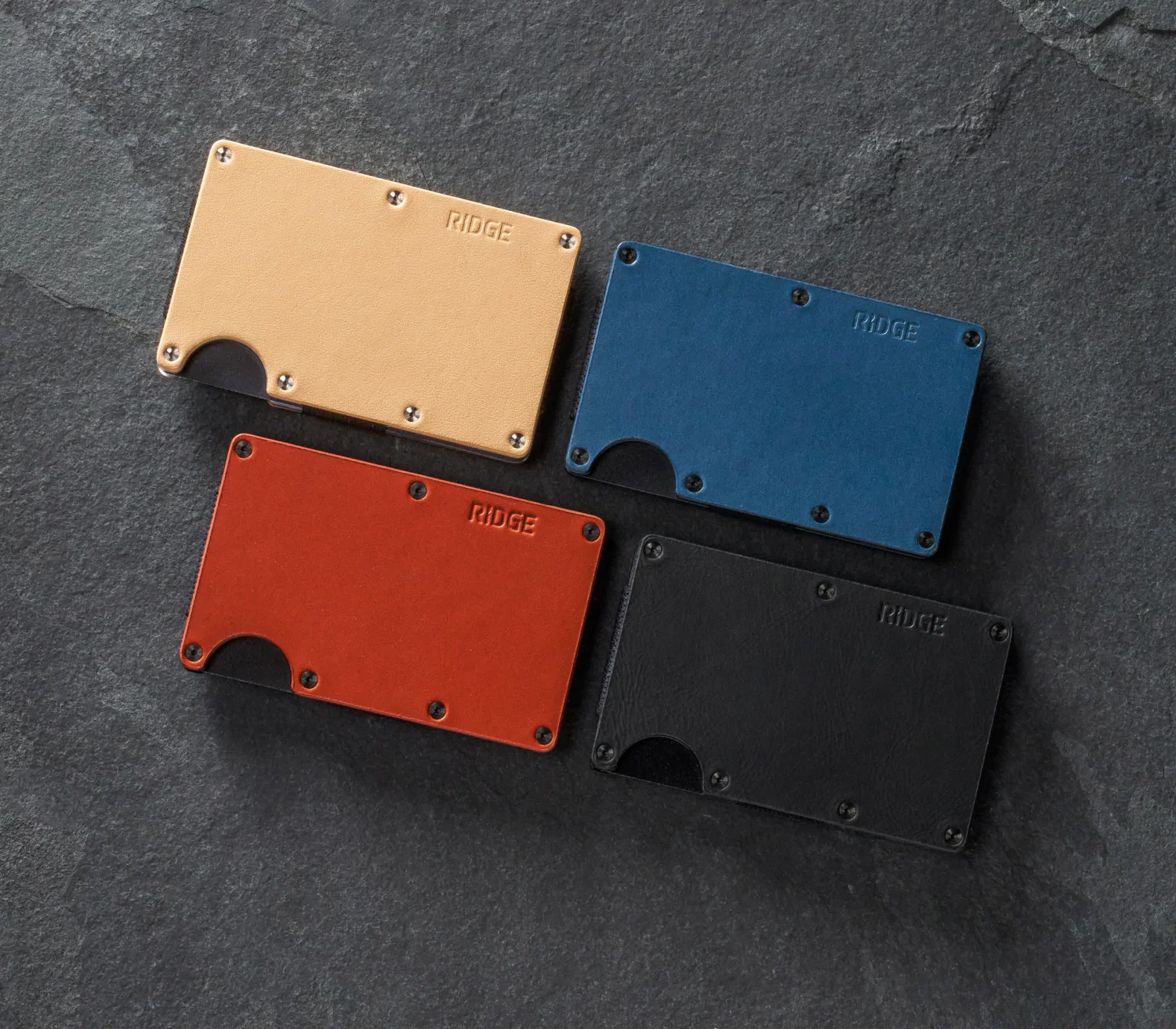 Ridge Wallet - Natural Leather - Image 10