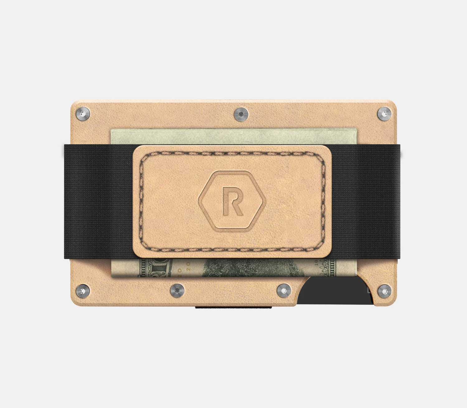 Ridge Wallet - Natural Leather - Image 8