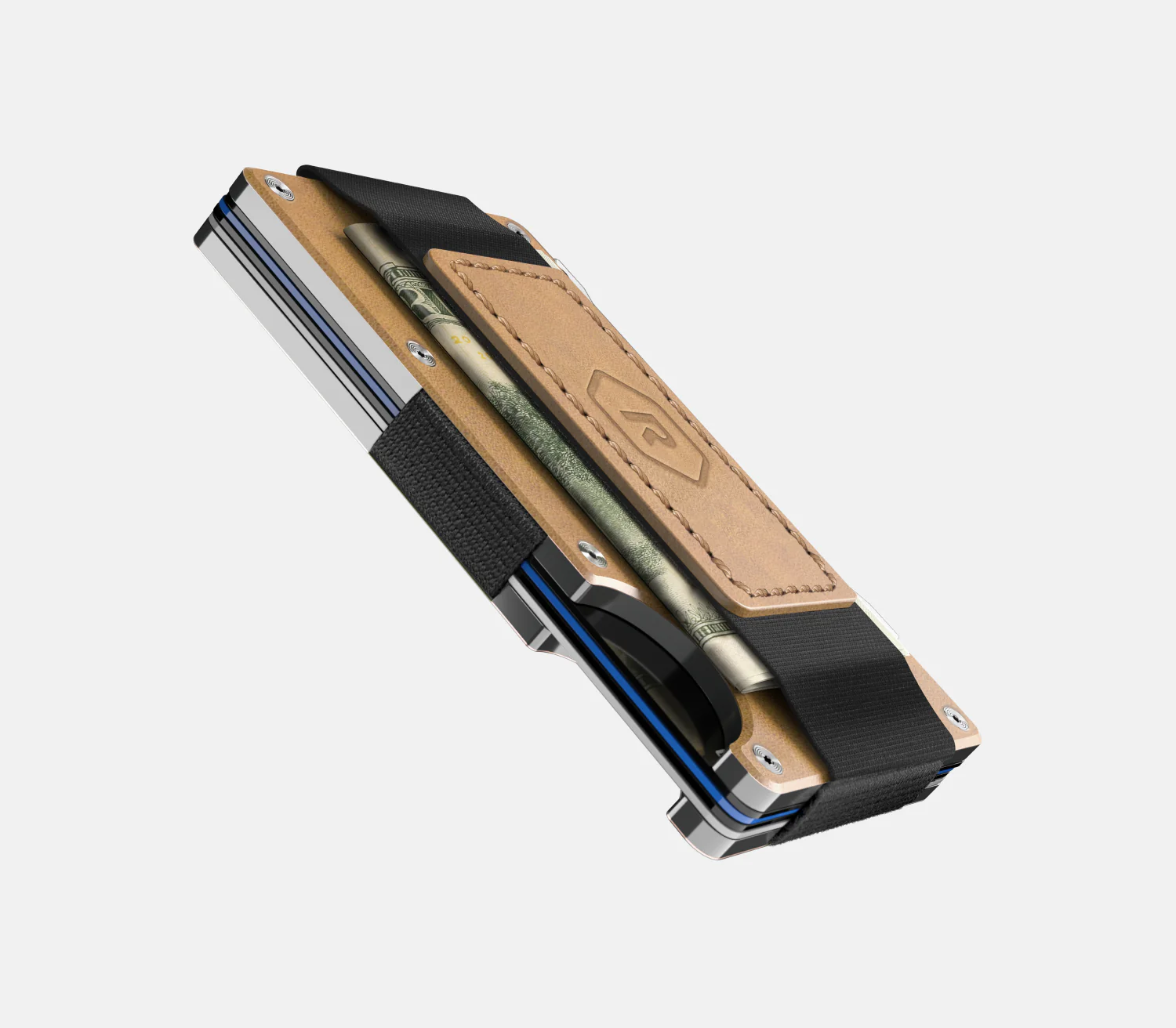 Ridge Wallet - Natural Leather - Image 9