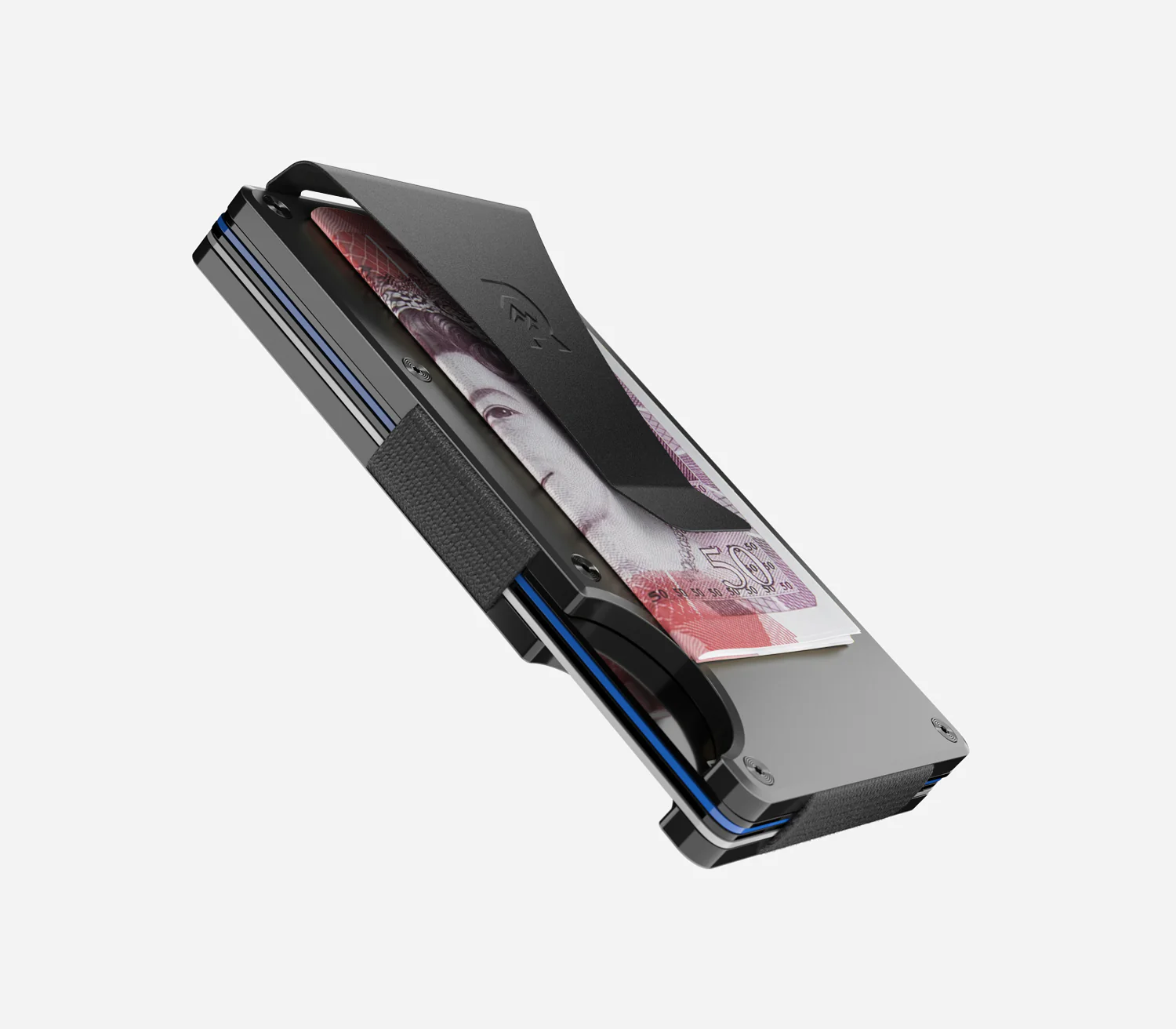 Ridge Wallet - Matte Gunmetal Titanium - Image 12