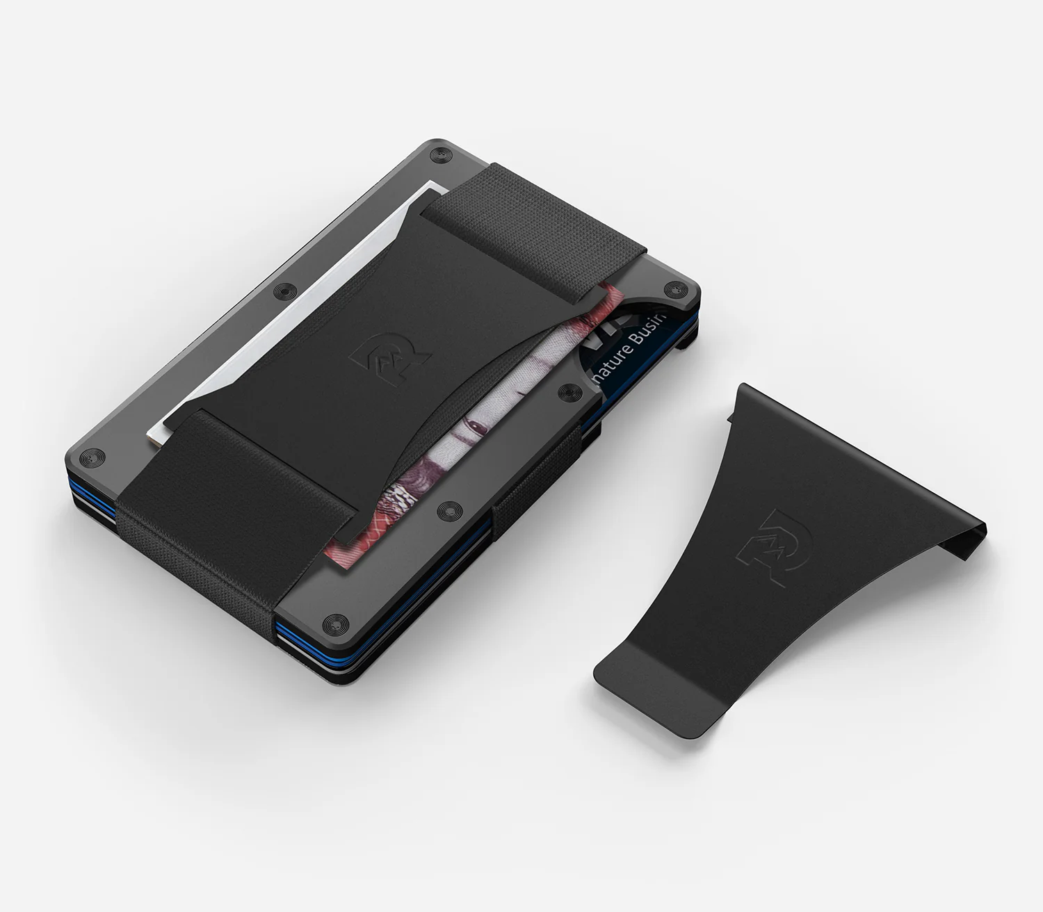 Ridge Wallet - Matte Gunmetal Titanium - Image 14