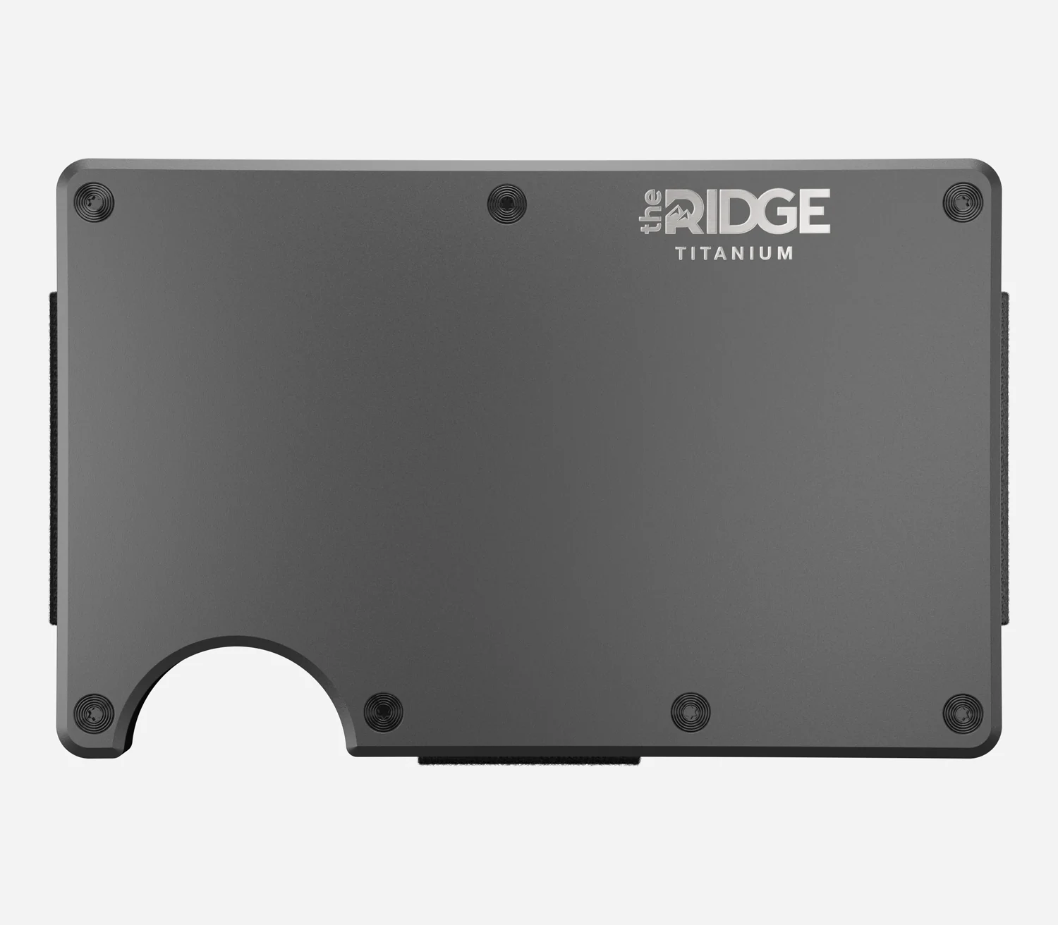 Ridge Wallet - Matte Gunmetal Titanium - Image 3