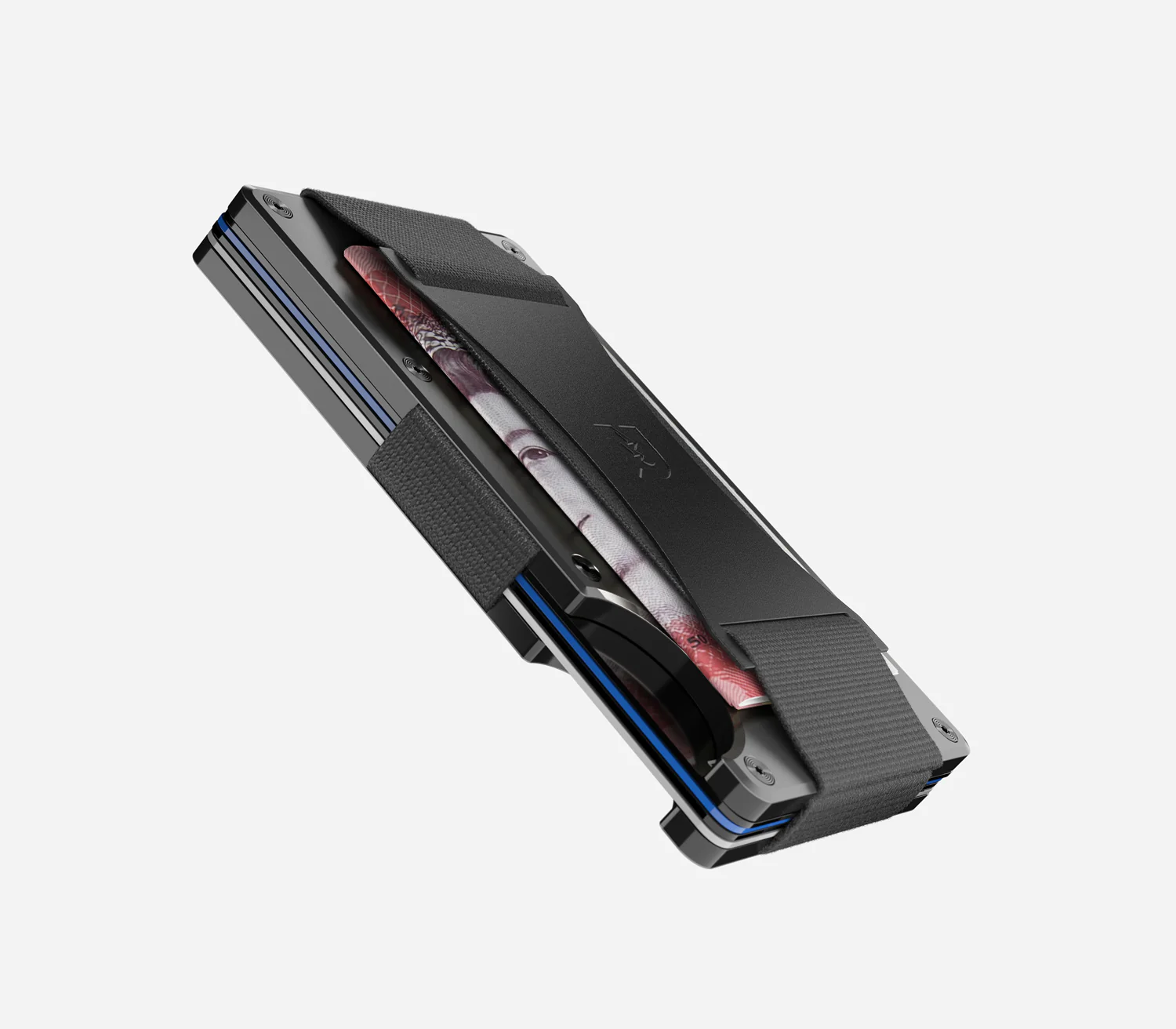 Ridge Wallet - Matte Gunmetal Titanium - Image 6