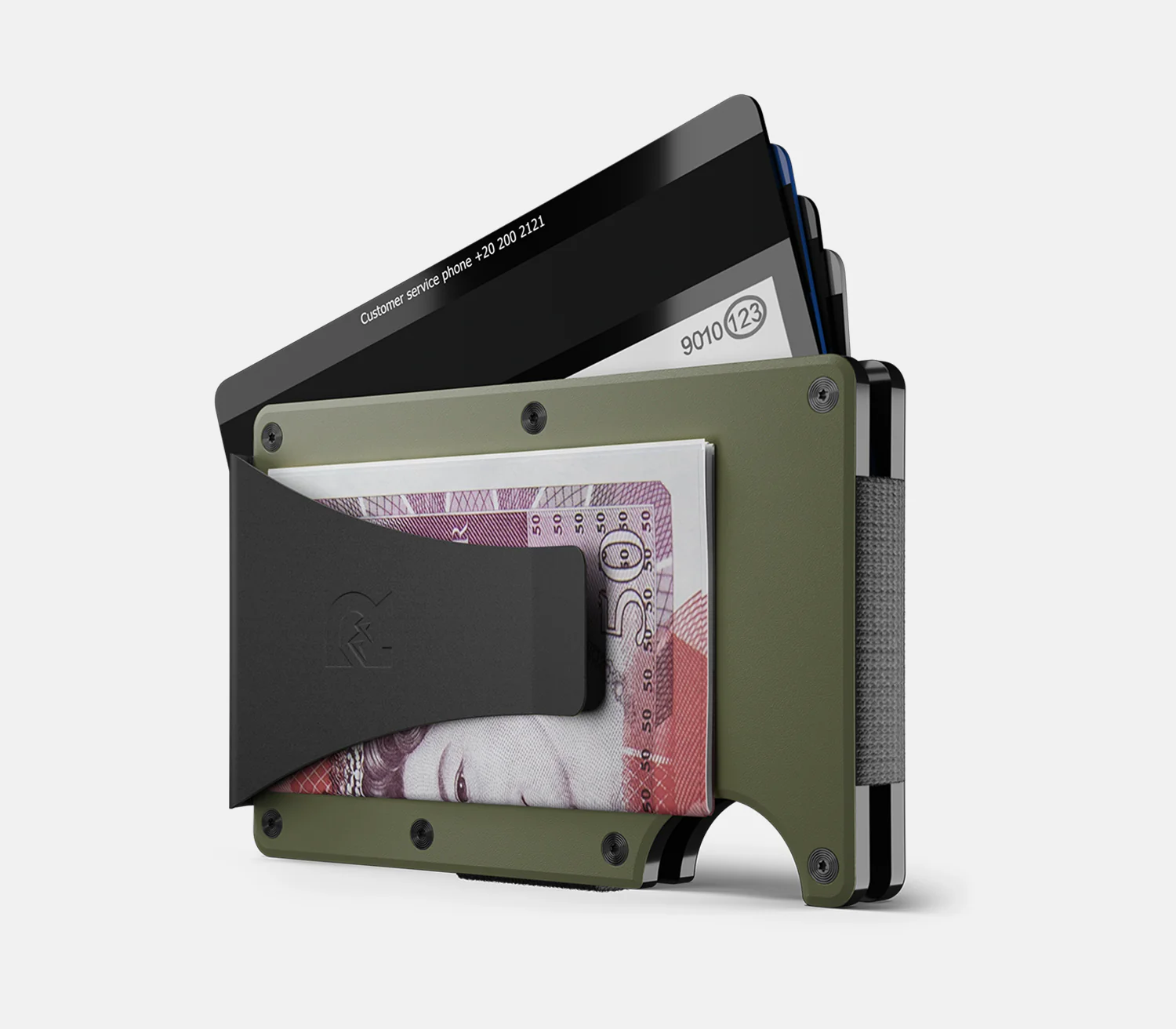 Ridge Wallet - Matte Olive Titanium - Image 10