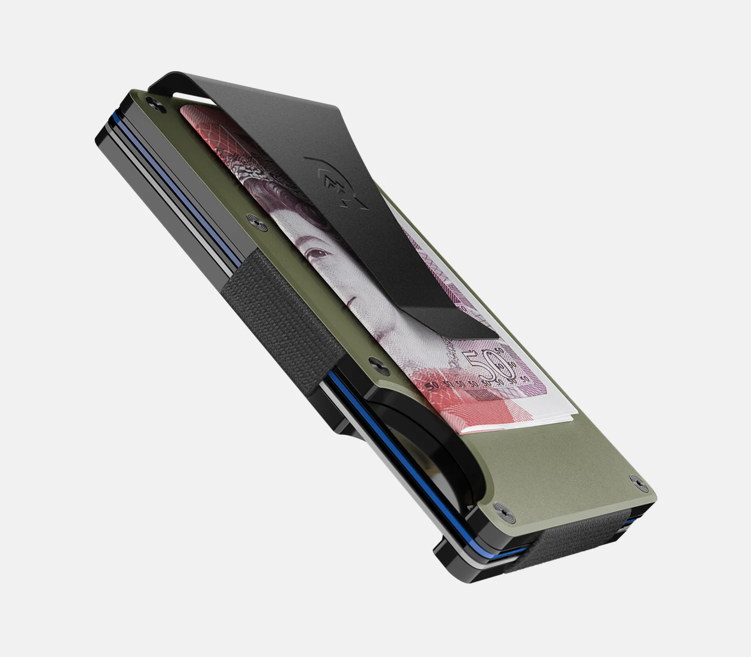 Ridge Wallet - Matte Olive Titanium - Image 17