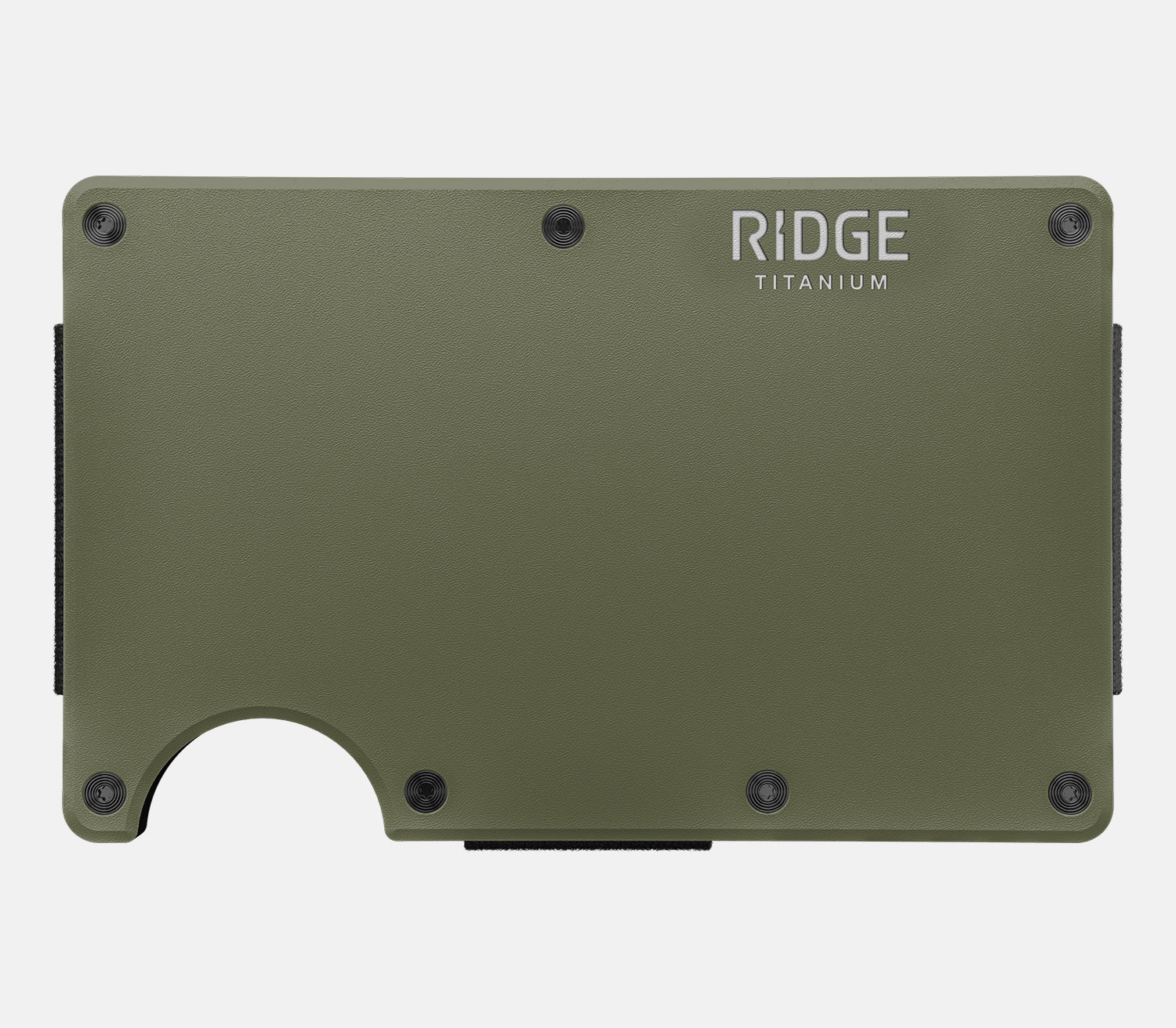 Ridge Wallet - Matte Olive Titanium - Image 3