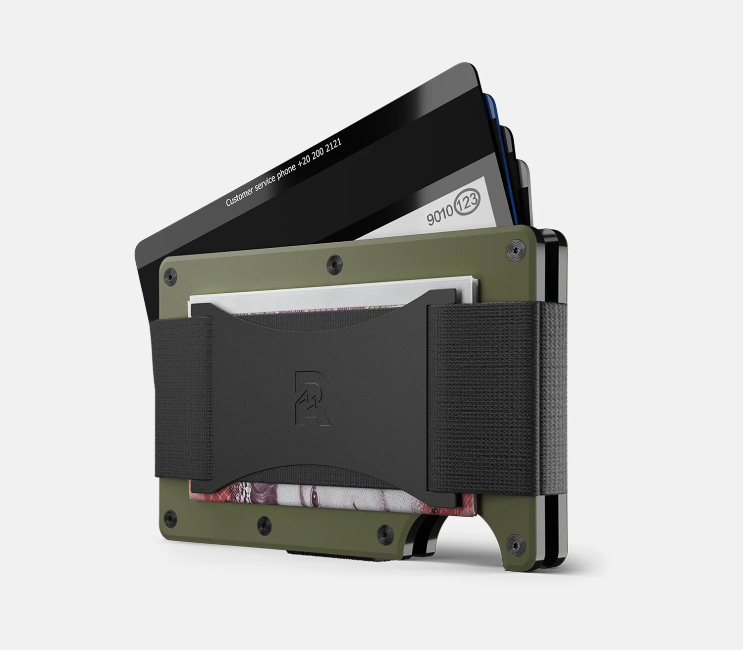 Ridge Wallet - Matte Olive Titanium - Image 4