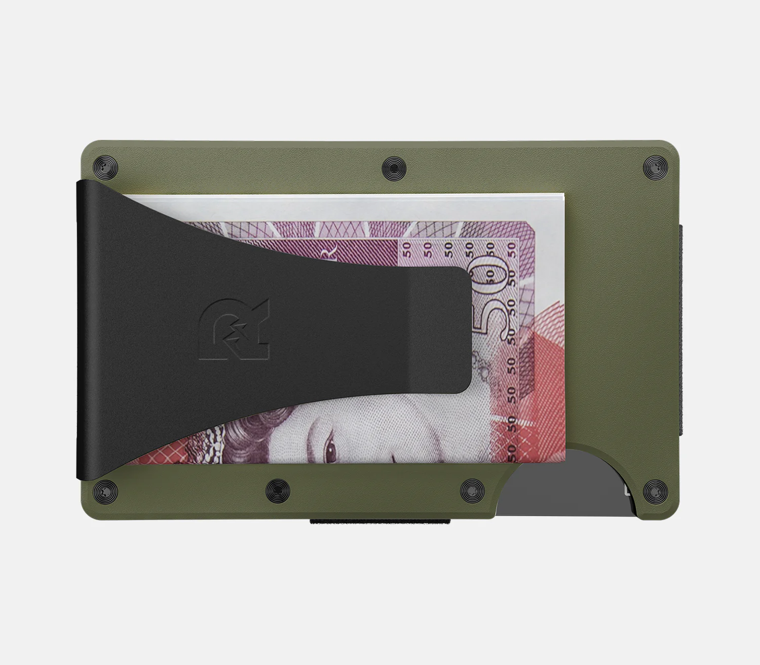 Ridge Wallet - Matte Olive Titanium - Image 9
