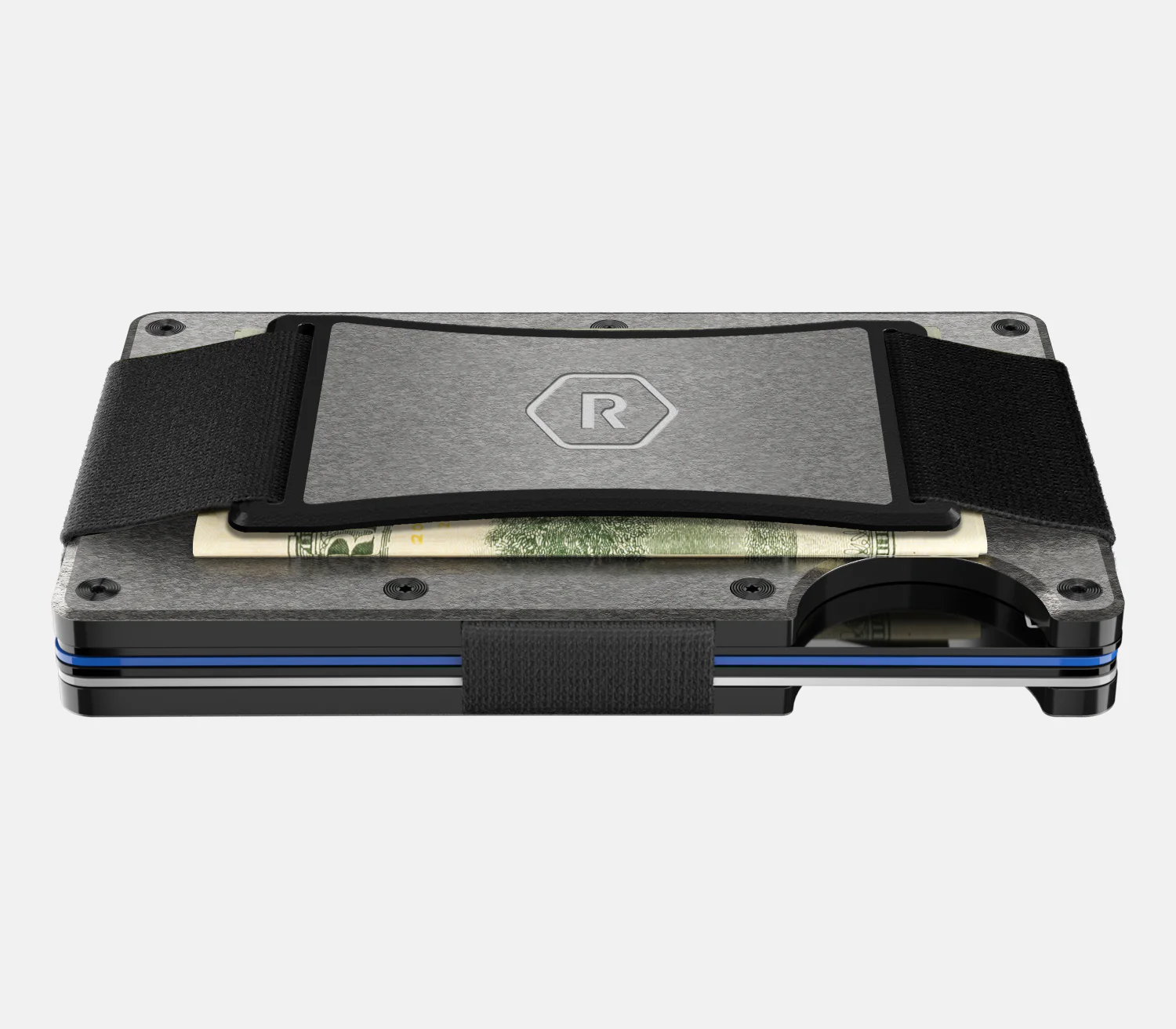 Ridge Wallet - Stonewashed Titanium - Image 4