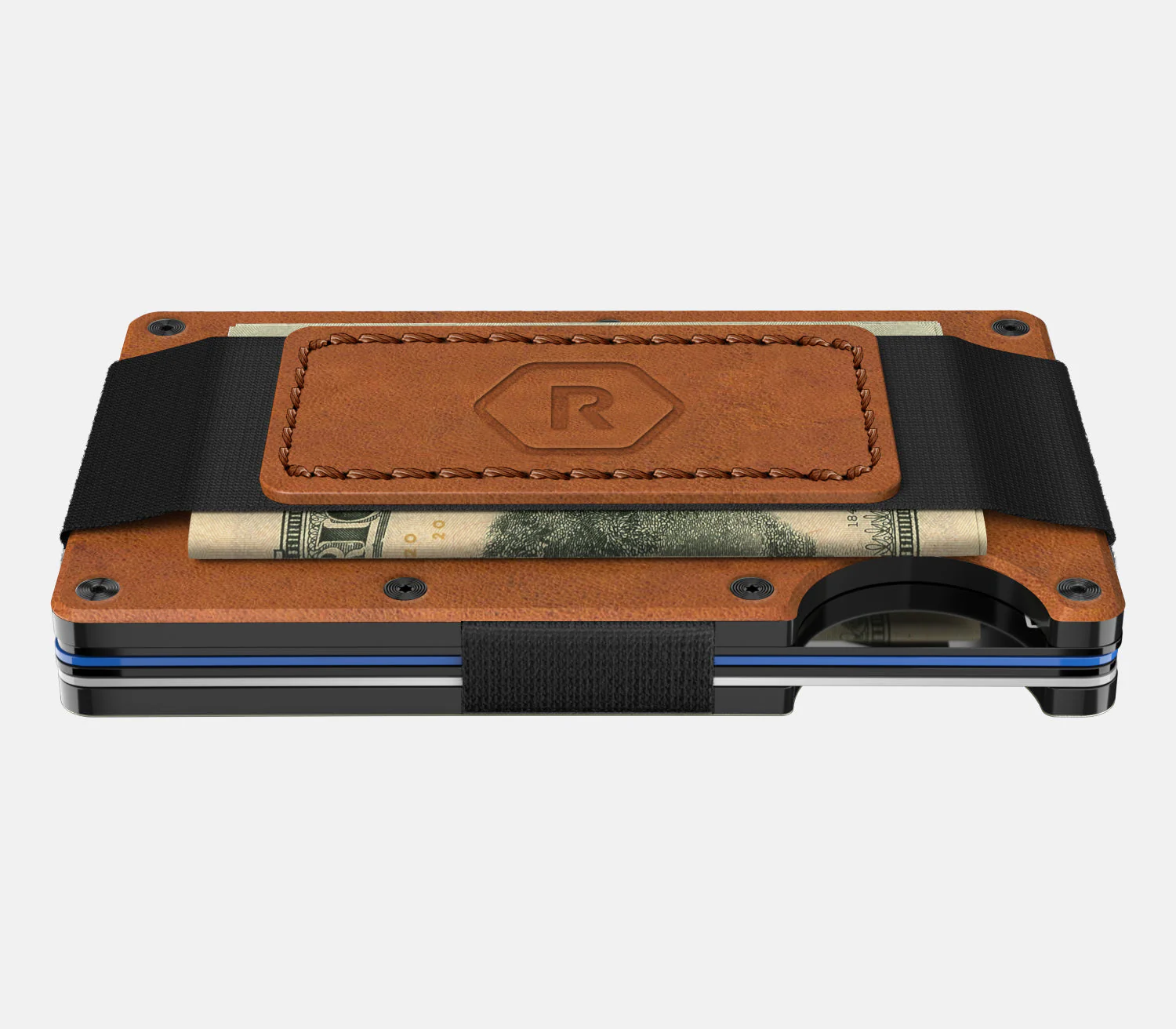 Ridge Wallet - Tobacco Brown Leather - Image 4